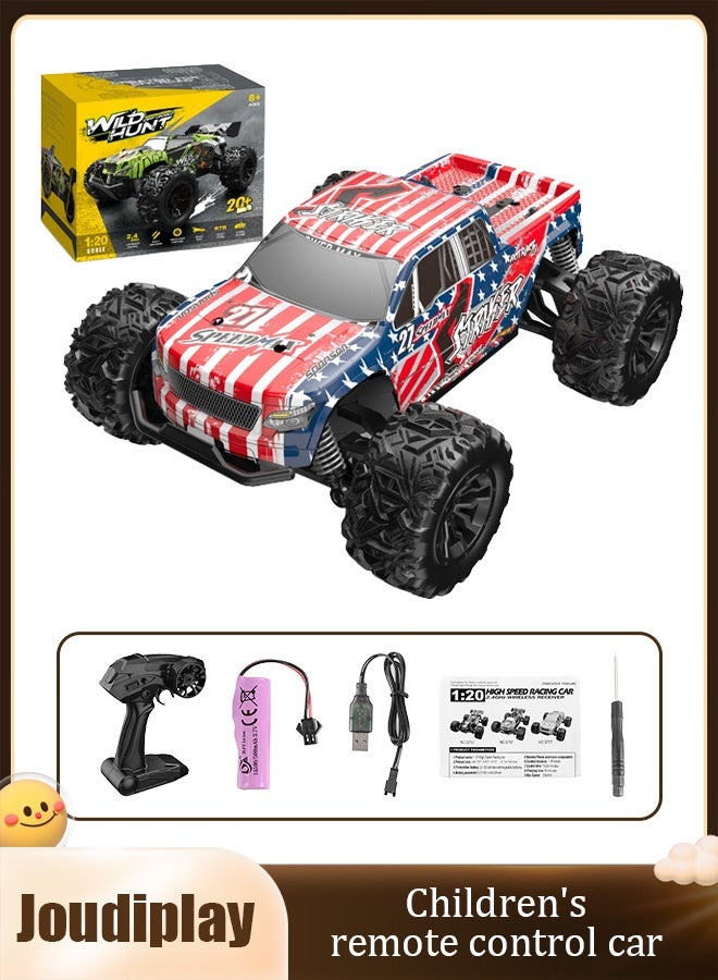 جودي بلاي سيارة سباق على الطرق الوعرة بالتحكم عن بُعد 1:20، سيارة انزلاق وتسلق، سيارة ألعاب بالتحكم عن بُعد للأطفال من عمر 8 سنوات فما فوق - Image 1