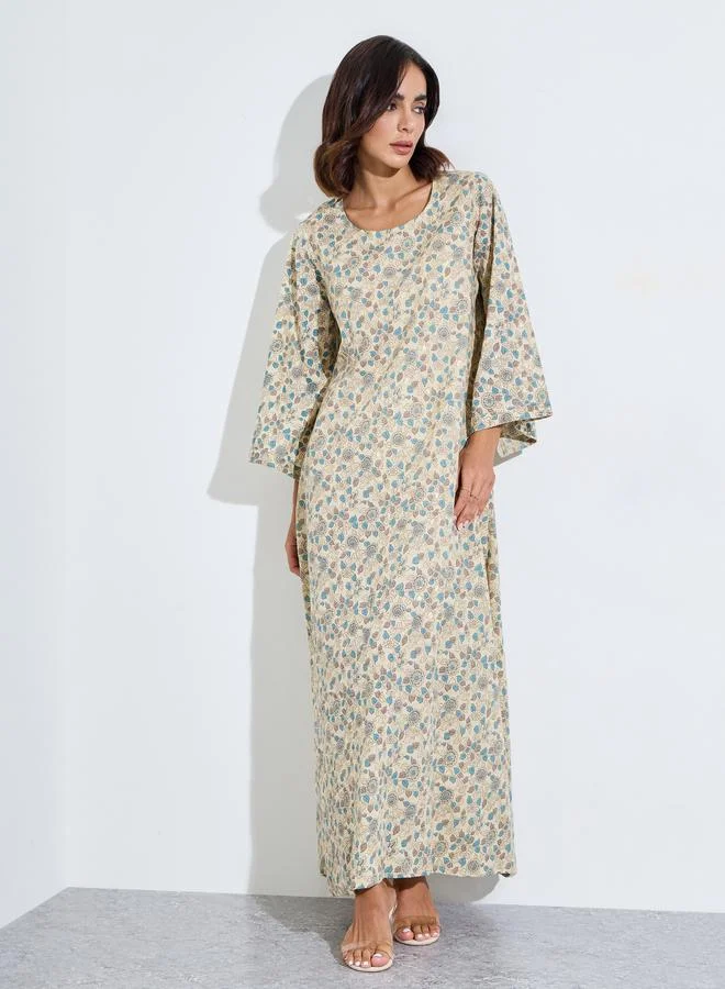 Amirah AOP Maxi Jalabiya