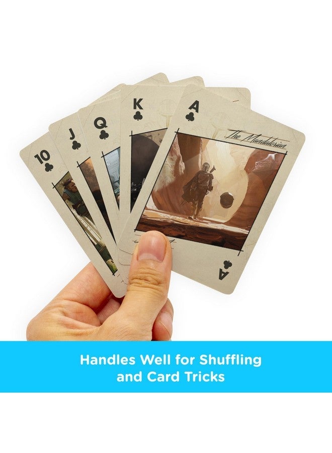 AQUARIUS Star Wars Playing Cards - Art of The Mandalorian Themed Deck of Cards for Your Favorite Card Games - Officially Licensed Star Wars Merchandise & Collectibles - Image 4
