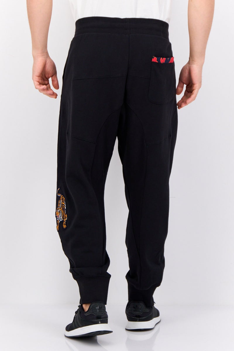 adidas Originals Men Sportswear Fit Outdoor Sweatpants, Black  - Image 2