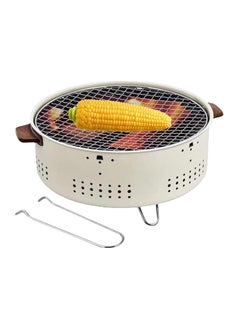 Portable Mini Fire Pit Camping Round Heating Stove with Handle