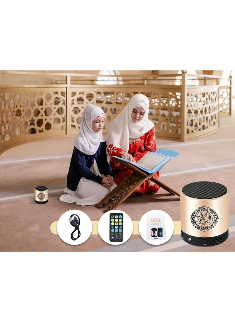 Generic - Dar AL SALAM Quran Speaker with Remote Gold - Image 1