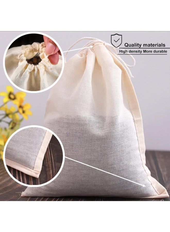 VIUAUAX 2 PCS Reusable Cheesecloth, Grade 100 Hemmed Organic Cheese Cloth for Straining Craft,100% Cotton Unbleached Cloth Strainer for Cooking,Baking,Juicing,Cheese Making (30 * 40cm) - Image 2
