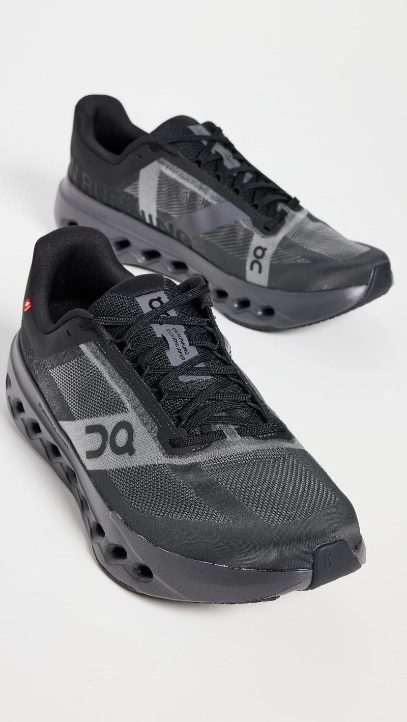 On Men's Cloudsurfer Next Sneakers, Black | Eclipse, 8 Medium US - Image 4