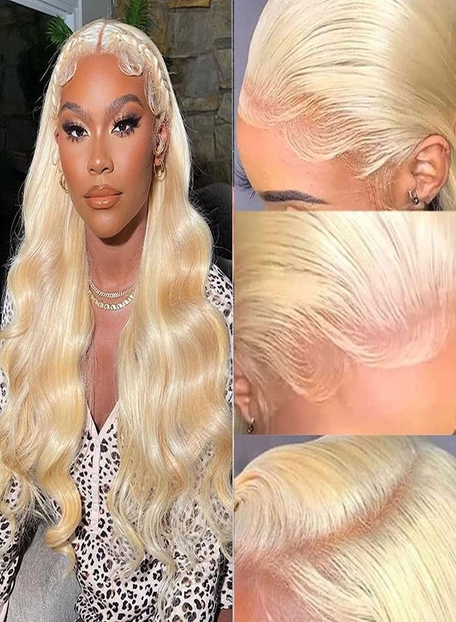 Sweetie 10 Inch 613 13x4 Lace Front Wig Human Hair 150% Density 12A Blonde Wig Human Hair Body Wave Lace Front Wigs Human Hair for Women HD Lace Glueless Wigs Human Hair Pre Plucked - Image 1