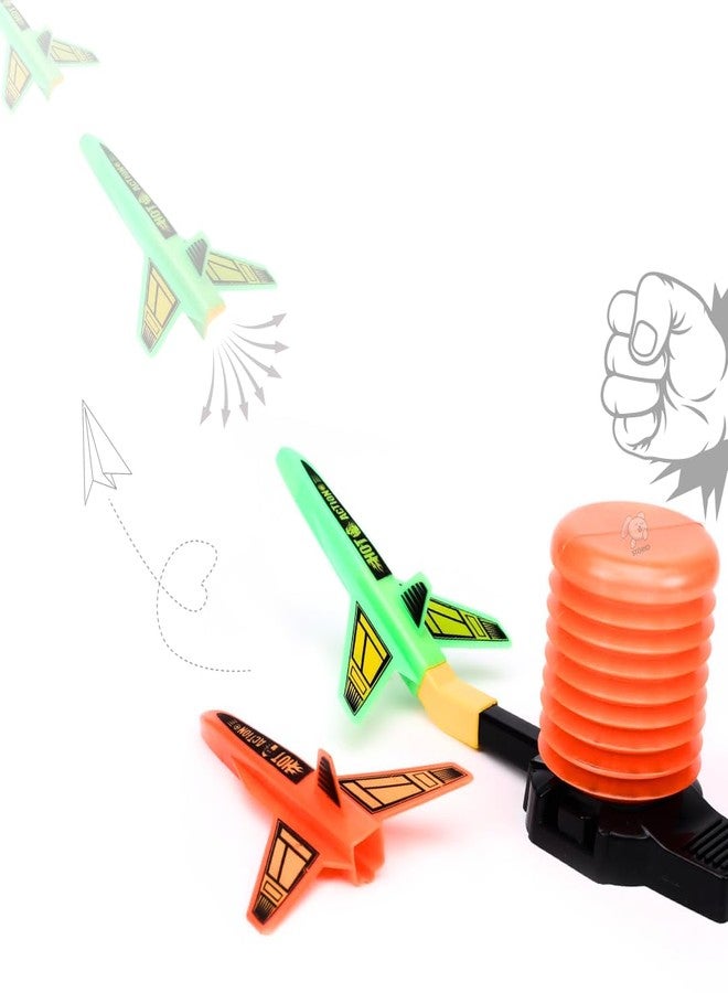 Storio Ultimate Launch Action Racing Aircrafts Toys Figure Play Set for Kids Boys and Girls,Multicolor - Image 1