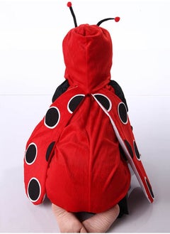Brain Giggles Brain Giggles Ladybug Animal Plush Costume Design Carnival Party Jumpsuit for Kids Boys and Girls Small  - Image 5