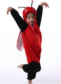 Brain Giggles Brain Giggles Ladybug Animal Plush Costume Design Carnival Party Jumpsuit for Kids Boys and Girls Small  - Image 2