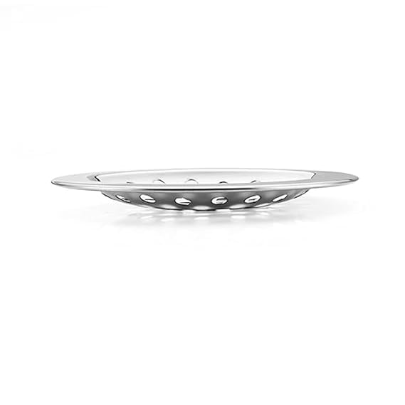 Awadh Pack of 2 Round 4 Inch Stainless Steel Bathroom JaliTrap Floor Drain with Chrome Finish Water Drain Grating - Image 2