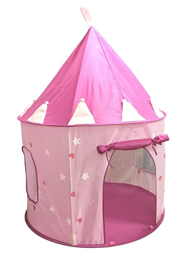 SueSport Girls Princess Castle Play Tent Pink - Image 3