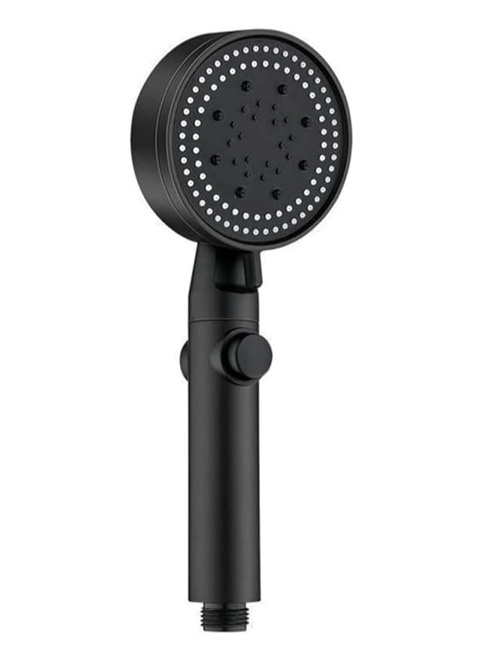 Generic Portal AE High Pressure Showerhead (Black) - Adjustable & Water-Saving  - Image 1