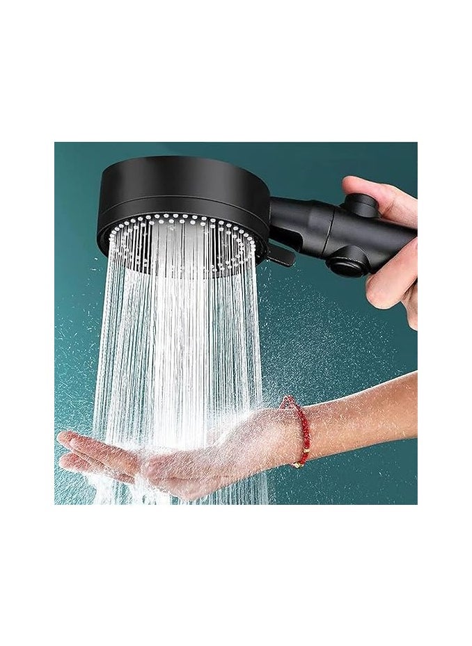 Generic Portal AE High Pressure Showerhead (Black) - Adjustable & Water-Saving  - Image 4