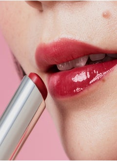 benefit Benefit California Kissin' Lip Color Balm 3g - Pomegranate 111: Hydrating, Buildable Lip Balm with Vibrant Pomegranate Hue for Soft, Smooth Lips  - Image 2