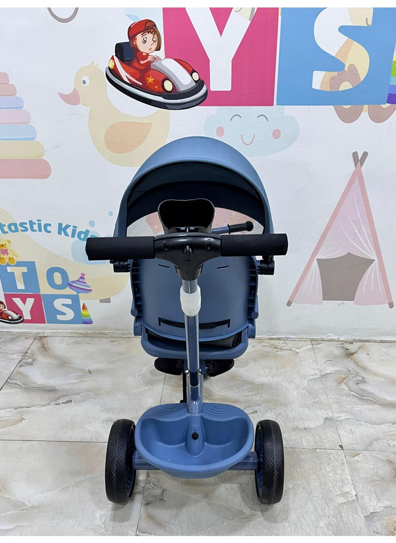 Generic 4-in-1 Baby Tricycle: Adventure & Growth with Safety and Comfort for Your Little One!  - Image 3