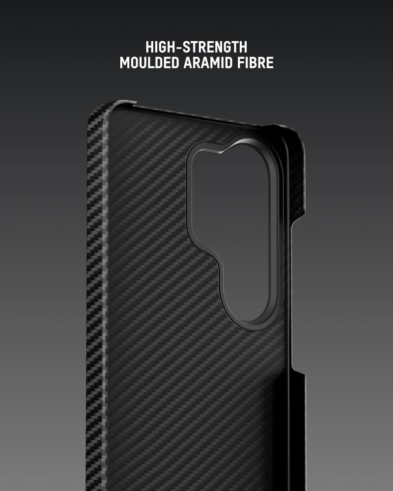 Mous for Samsung Galaxy S26 Ultra Case, Compatible with MagSafe & Qi2 â€“ Super Thin Aramid Fibre Galaxy S26 Ultra Case â€“ Ultra Thin, Lightweight, Magnetic, Black - Image 4