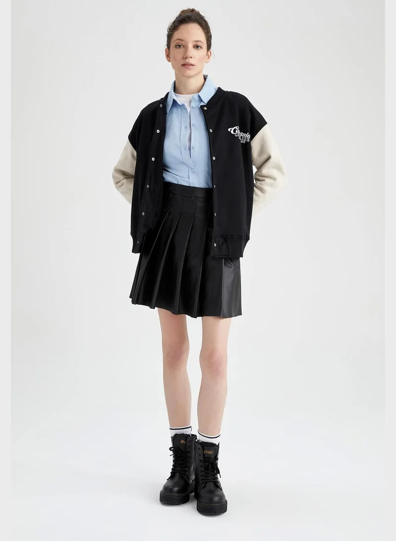 DeFacto Embroidered Pocket Detail Jacket