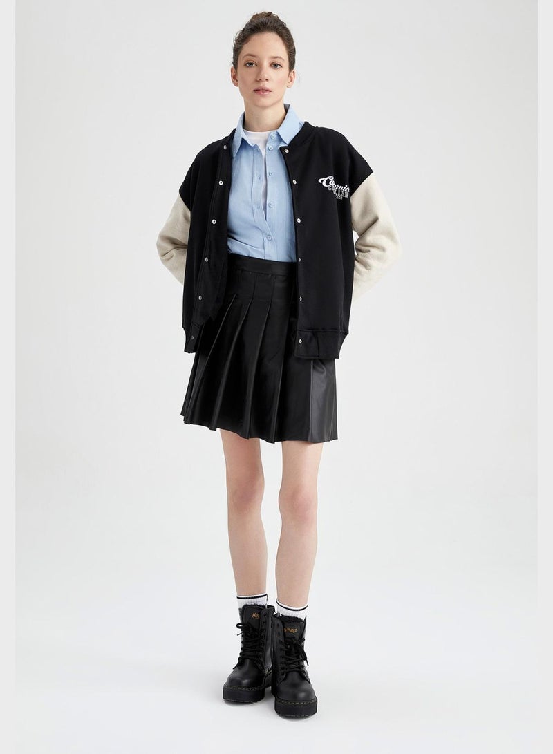 DeFacto Embroidered Pocket Detail Jacket - Image 3