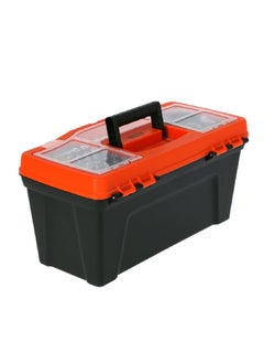 Tactix 40-Piece Multi-Compartment Latch Closure Tool Box Set Black and Orange 50 cm 990009  - Image 4