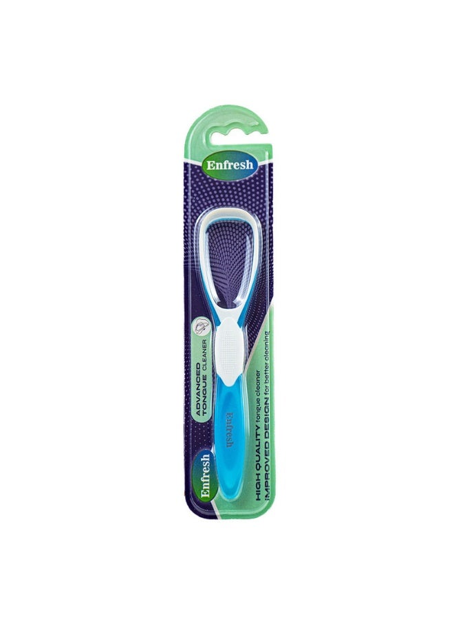 Enfresh Advanced Tongue Cleaner - BLUE - Image 1