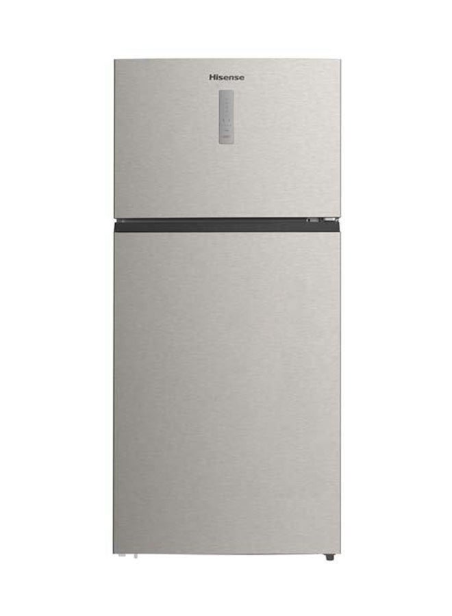 Hisense 635 Lt 22.4 CuFt Refrigerator, Auto Defrost, Touch Control, Energy Saving Soundless Invertor, Multi Airflow,  Premium Silver, Adjustable Shelves, Led Light RT3N635NADB Silver - Image 1