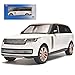 RZAPE Car Toys for Boys 118 Diecast Cars Compatible with Land Rover Range Rover Model Car Kits CollectionMetal OffRoad SUV Toy Car with Light and SoundCars for Kids Ages 35White - Image 2