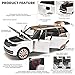 RZAPE Car Toys for Boys 118 Diecast Cars Compatible with Land Rover Range Rover Model Car Kits CollectionMetal OffRoad SUV Toy Car with Light and SoundCars for Kids Ages 35White - Image 4