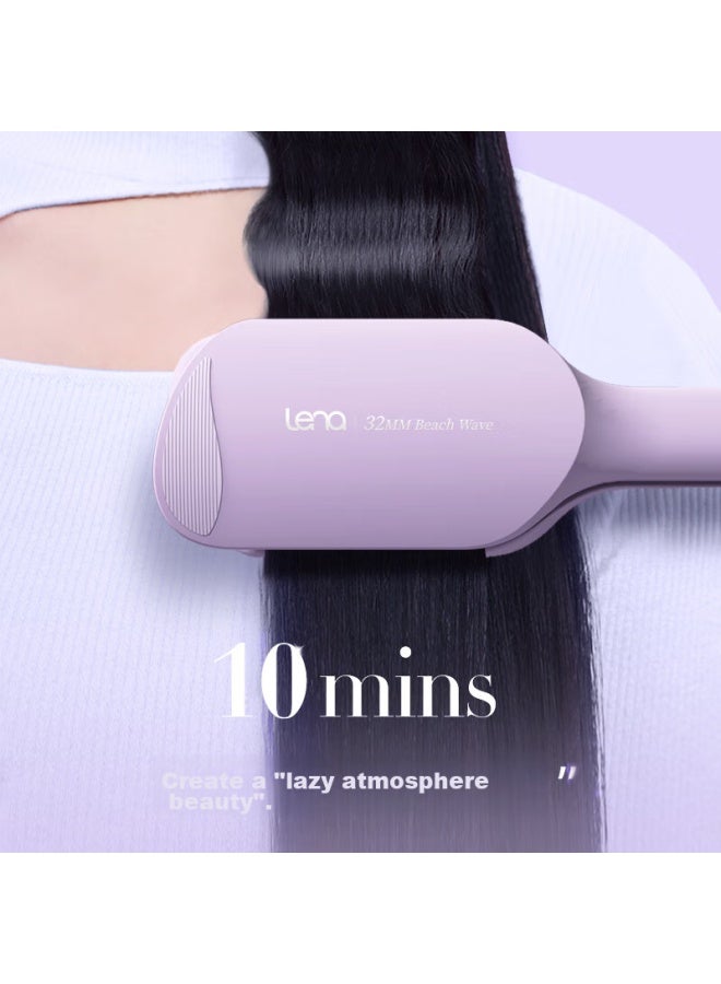 Lena Egg Roll Curling Iron, Egg Roll Bar, Egg Roll Clip, 32mm Egg Roll, Cake Roll, French Roll, Negative Ion Hair Straightener, Wavy Curling Iron, Hair Curling Tool, Ln-s12 - Image 2