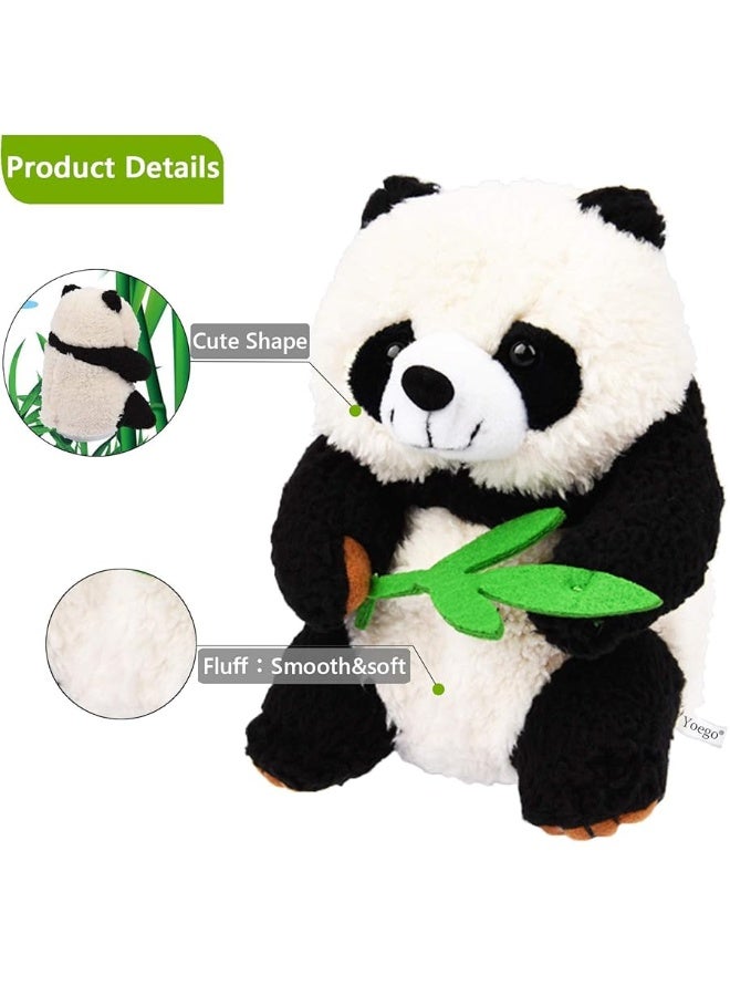Yoego Talking Toy, Plush Panda Cute Sound Effects with Repeats Your Said Voice, Best Buddy for Kids Gift - Image 3