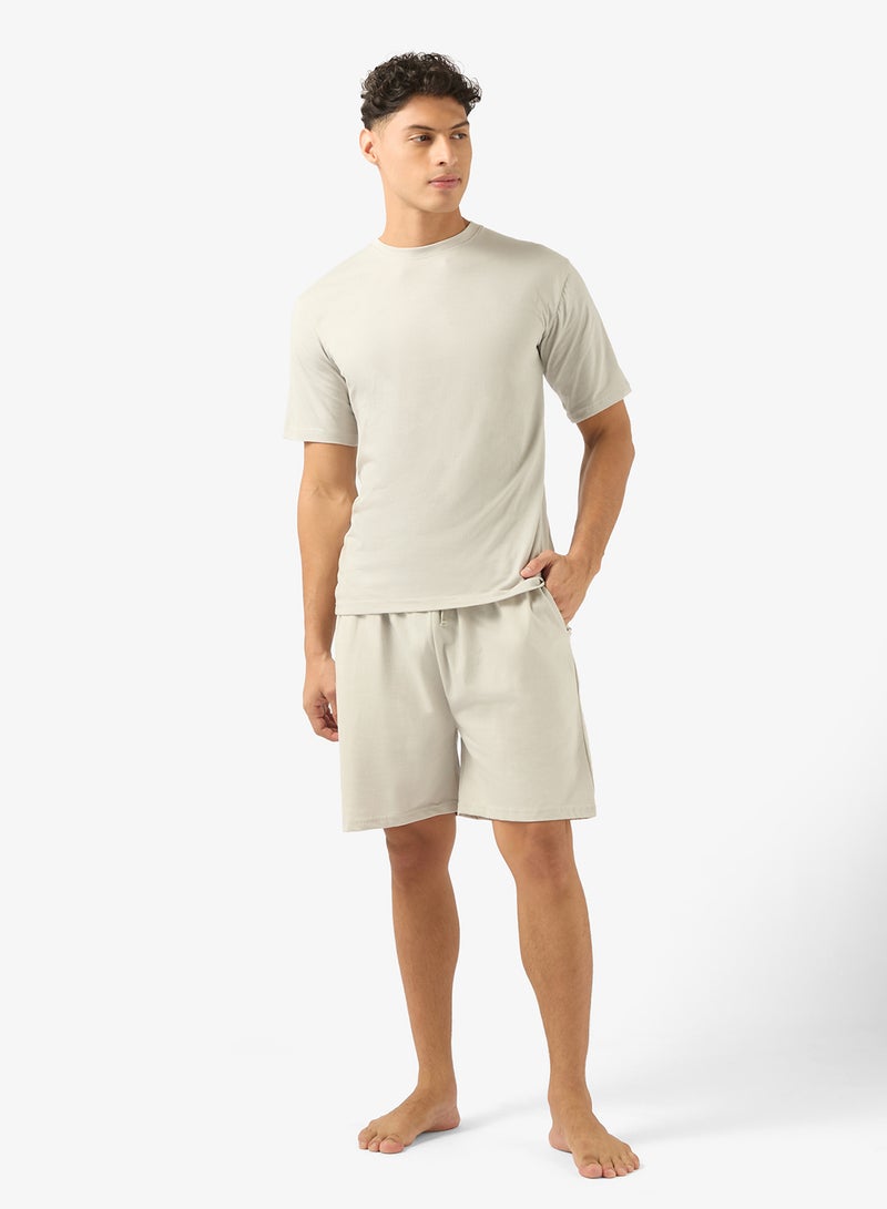 Seventy Five Nightwear T-Shirt & Shorts Set - Image 1