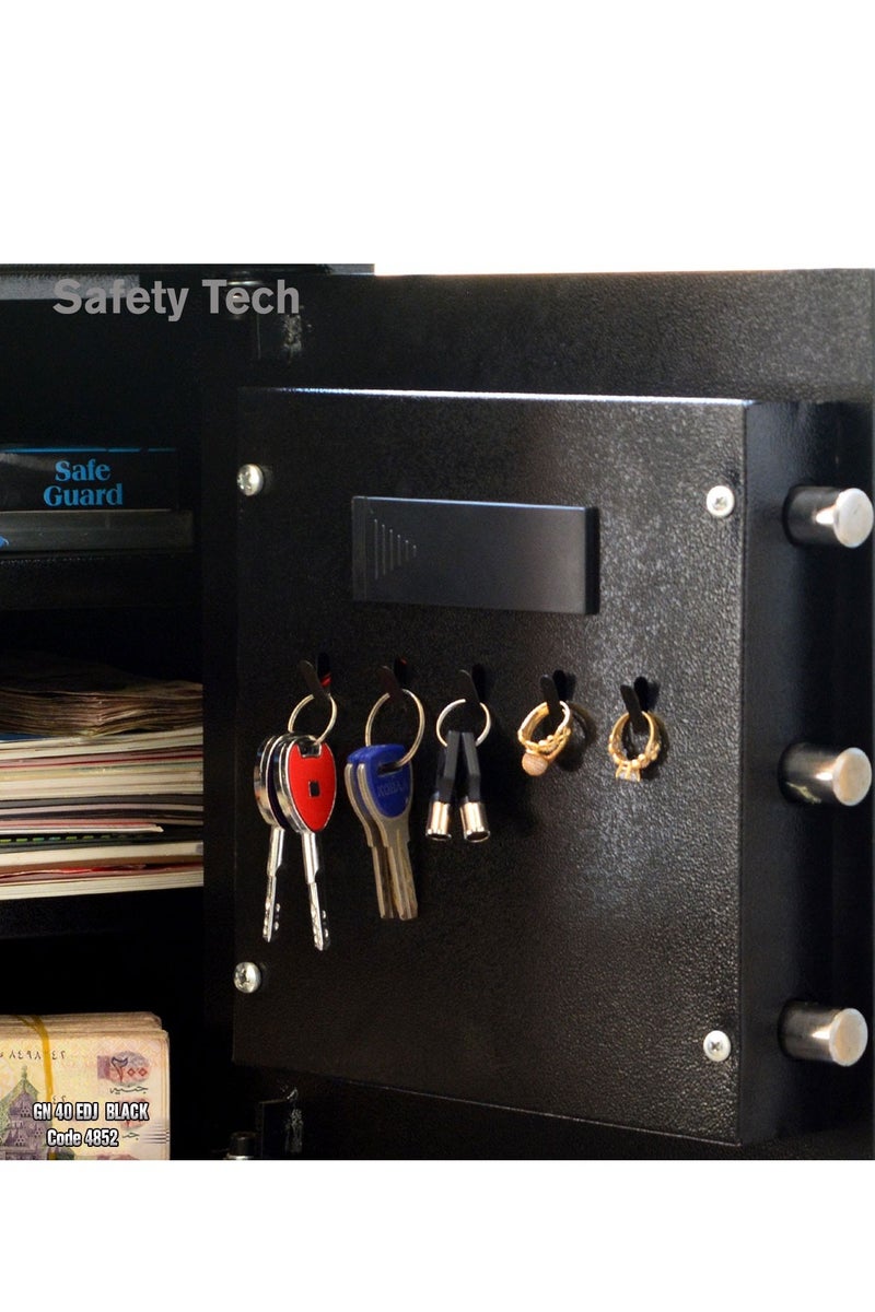 Safety Tech GN40EDJ Safe – Smart Fingerprint + Modern Touchscreen + Advanced High-Precision Security Alarm | From the Global Brand Safety Tech - Image 5
