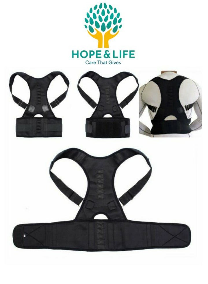 Hope And Life The Back Belt For Posture Correction And Shoulder Straightening Is Made Of Strong, Breathable Material That Is Comfortable To Wear For Men And Women - Multiple Sizes - Image 5