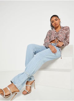 boohoo Animal Print Shirt  - Image 4