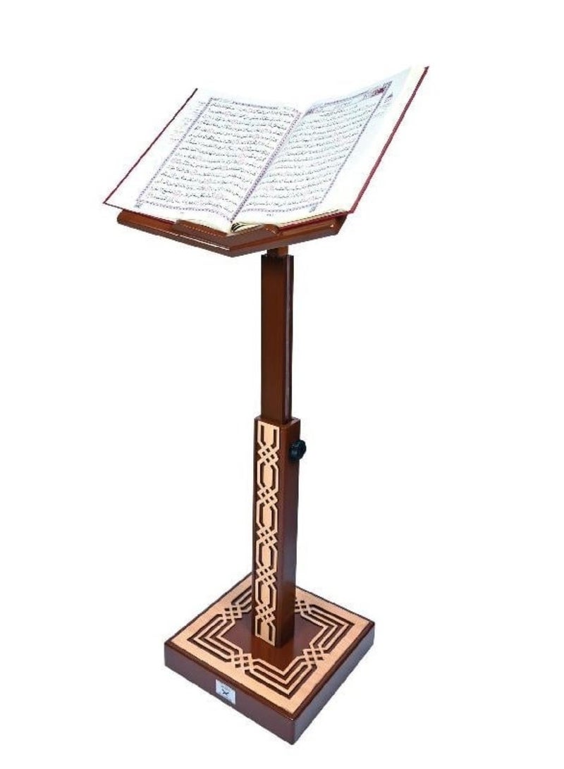 حامل المصحف الخشبي ( الفرقان ) بني فاتح - نسخة أصلية - Image 2