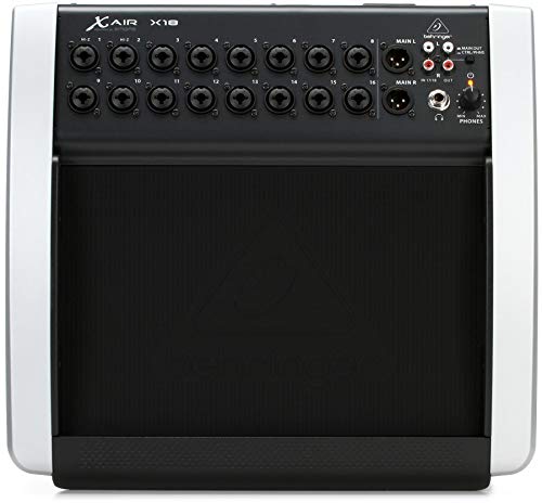 Behringer X AIR X18 18 Channel, 12-Bus Digital Mixer for iPad/Android Tablets with 16 Programmable Midas Preamps, Integrated Wifi Module and Multi Channel USB Audio Interface - Image 2