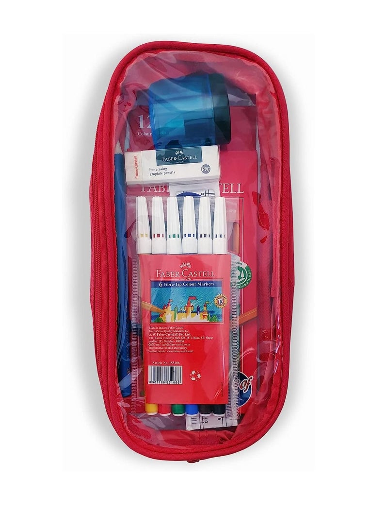 فابير كاستل فابر-كاستل مجموعة ادوات مكتبية مدرسية - Image 1