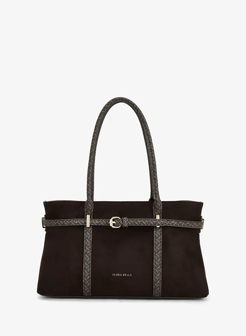 Monogram Tote Bag With Zip Closure