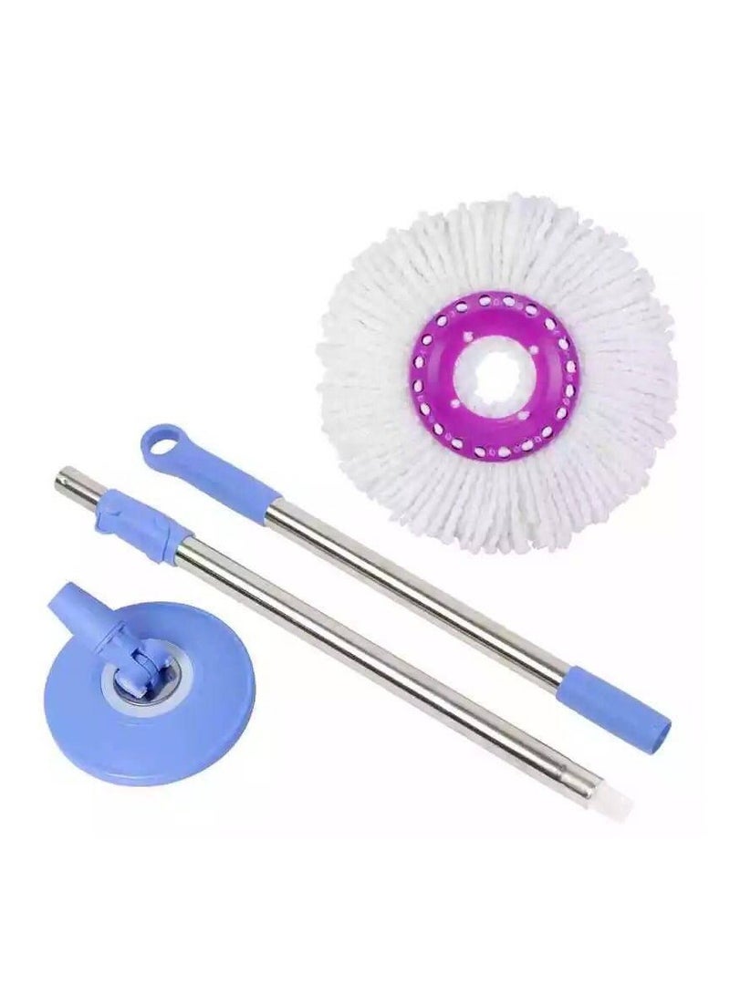 Stainless Steel Plastic Mop Stick with Floor Cleaning Mop