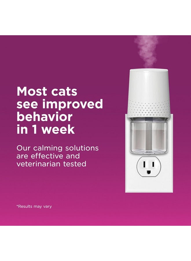 Comfort Zone Comfort Zone 30 Day Starter Kit: 1 Cat Calming Diffuser & 1 Refill; Cat Pheromones Help Anxiety; Reduce Stress, Urine Marking, Scratching  - Image 4