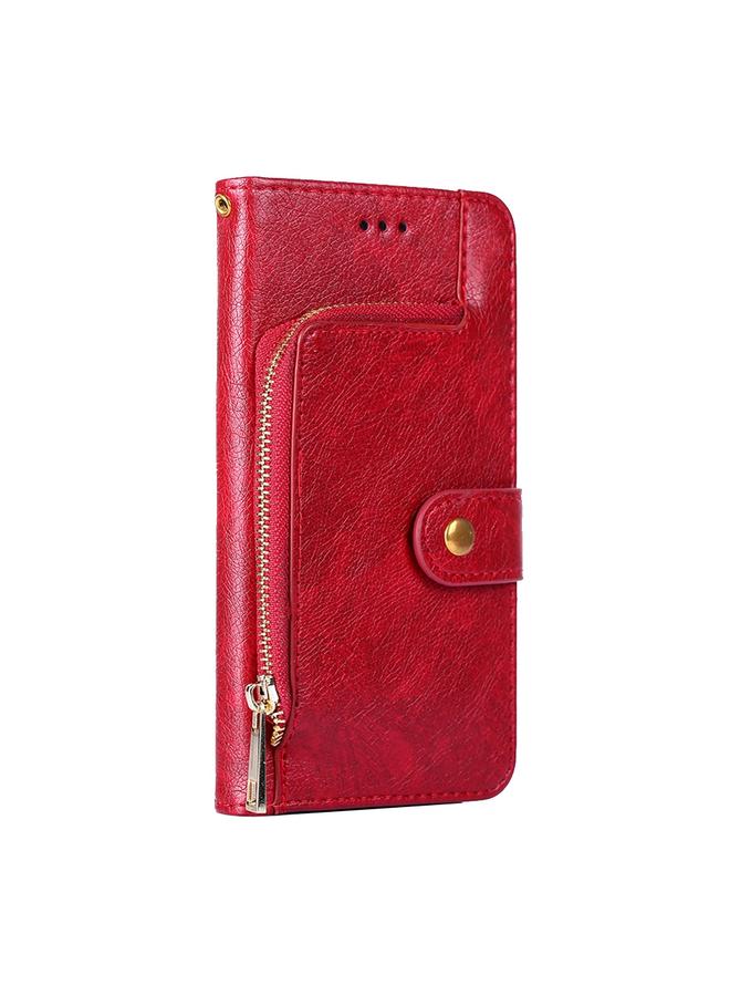 erorex Case For Sharp Aqous Wish 3 Zipper Bag Leather Phone Case - Image 2