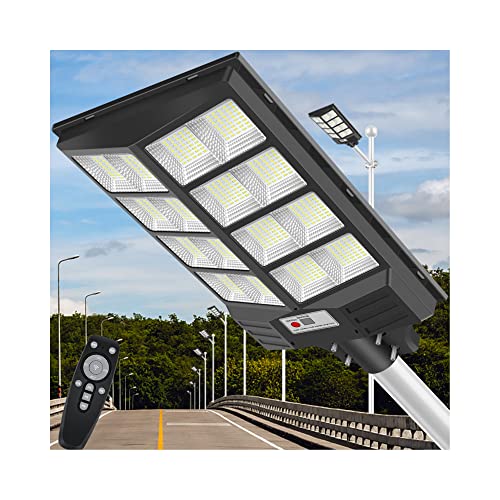 RJ - 400 Watt Solar Street Lights Outdoor Automatic Motion Sensor Lights High Lumen Waterproof Solar LED Lamp with Aluminum Wall Mounting Bracket with Remote Control (2 Years Warranty) - Image 2