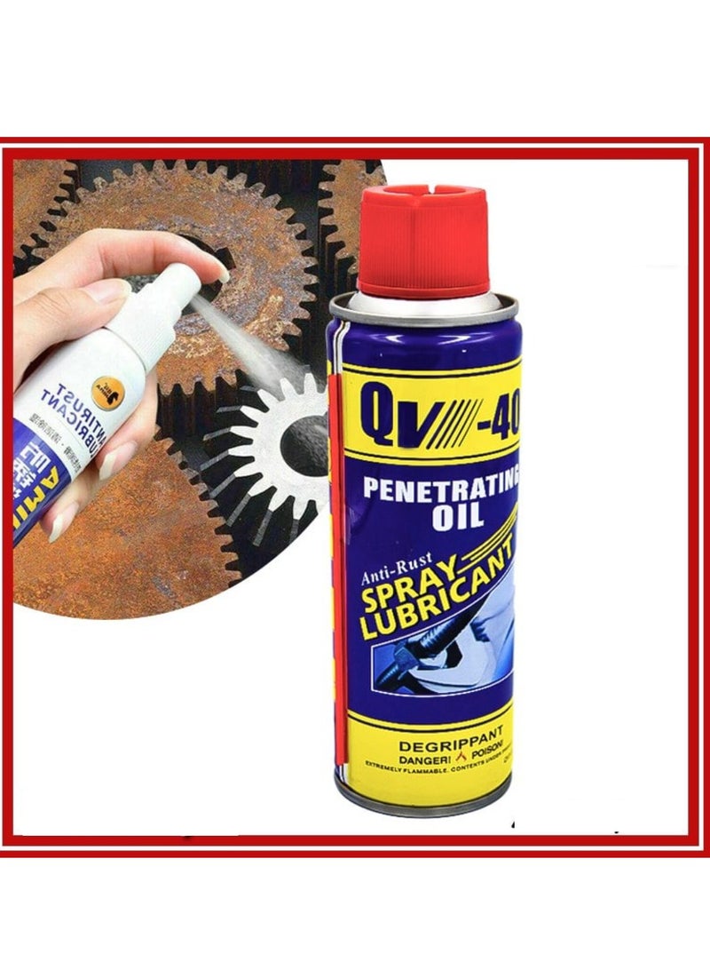 Yuwell 2 Pcs Rust Stain Remover Spray Rust Remover Spray Anti-Rust Lubricant Spray 469ML QV-40 - Image 4