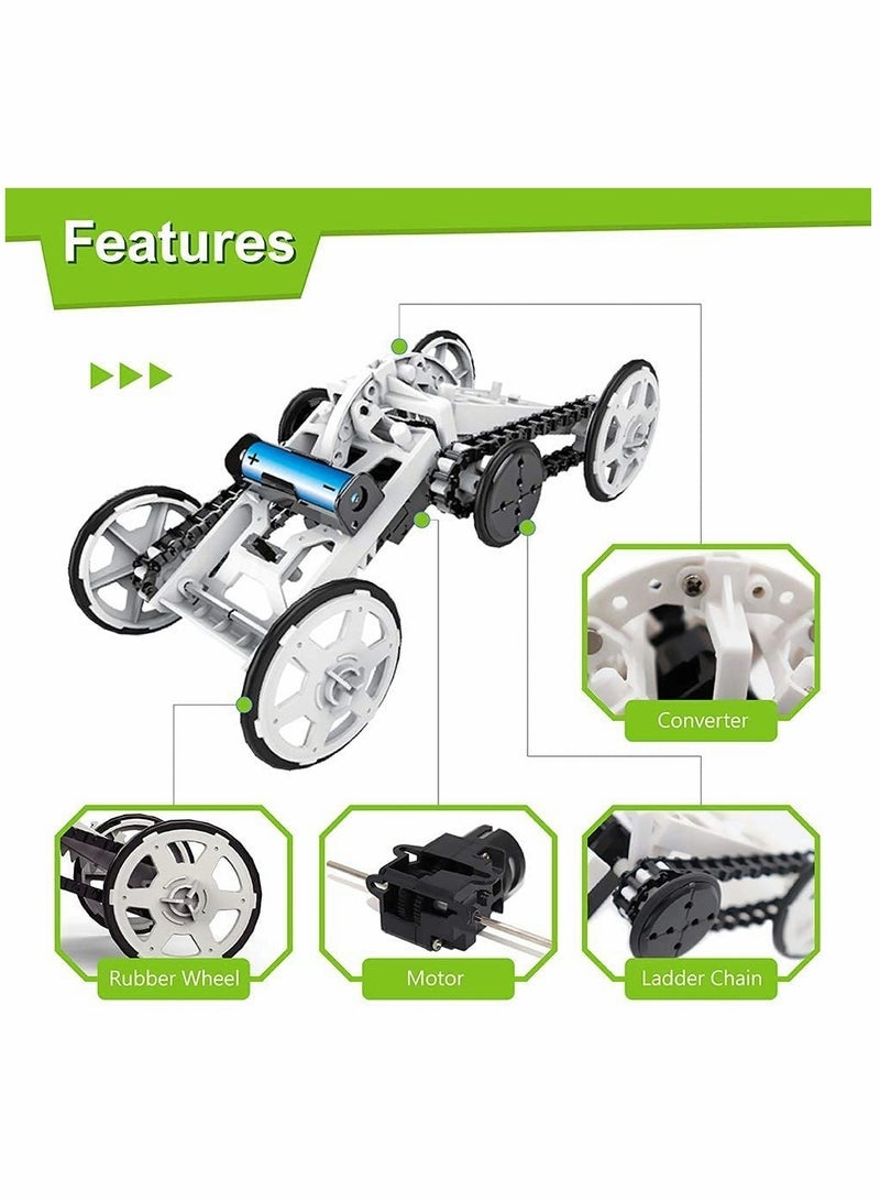 كاست ويف مركبة تسلق ميكانيكا ، ألعاب KASTWAVE تتراوح أعمارهم بين 8 و 12 عاما هدايا مجموعات العلوم في سن المراهقة ، هدايا أعياد الميلاد للأولاد والبنات - ميكانيكا هندسة DIY ألعاب جذعية للمركبات - Image 3