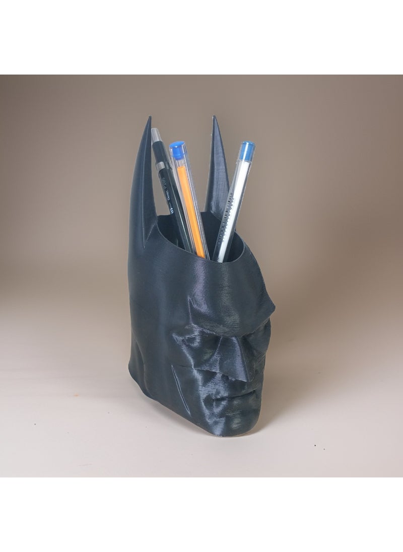 3D Layer Craft - Batman Head Pen Holder Marvel Comics Batman Figure - Image 1