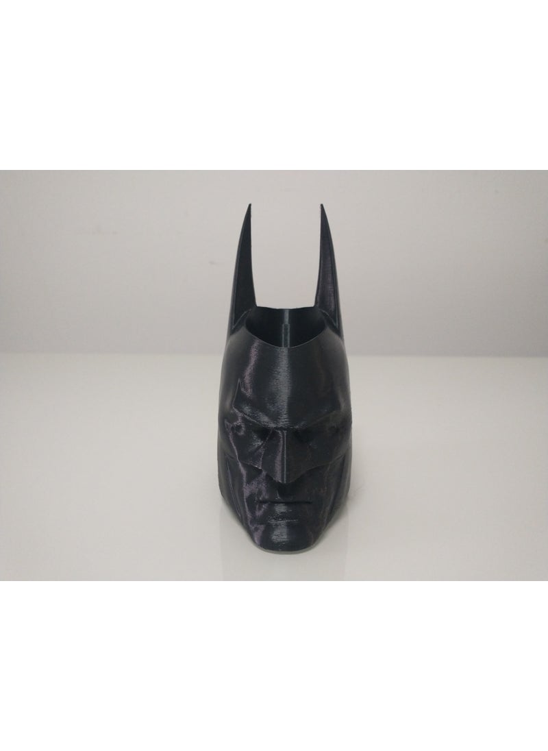 3D Layer Craft - Batman Head Pen Holder Marvel Comics Batman Figure - Image 1