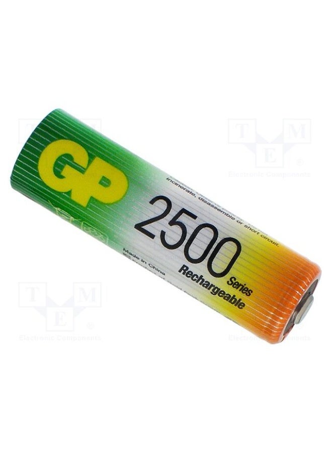 GP 2500 mAh AA NiMH Rechargeable Batteries 2 Pack - Image 2