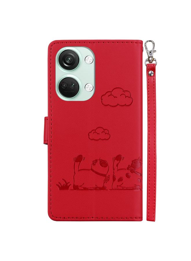 S-TOP Case For OnePlus Nord 3 Cute Cats RFID Leather Phone Case - Image 3