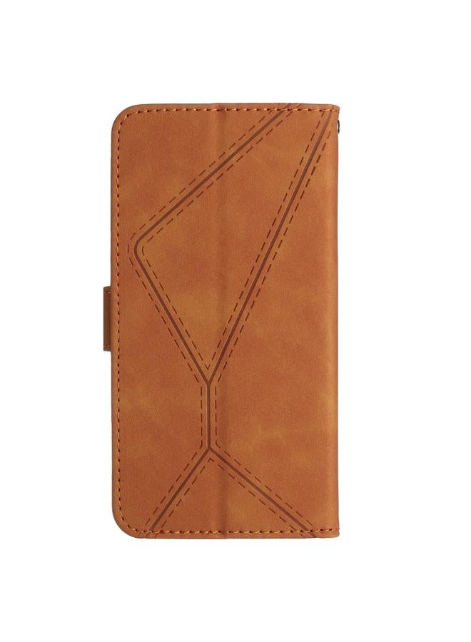 S-TOP Case For Honor X6A Stitching Embossed Leather Phone Case - Image 3