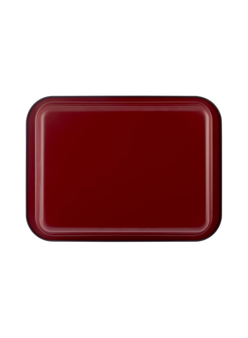 بيسبل بيسبيل صينية خبز غير لاصقة، قالب كيك مربع 32 سم، صينية تحميص وبراوني من الفولاذ الكربوني المتين – BB2710 - Image 2