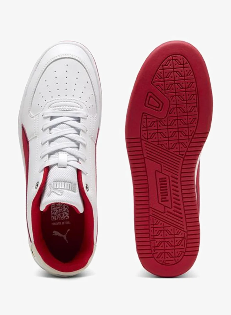 Puma PUMA White-Rosso Corsa Scuderia Ferrari Caven 2.0 Sneakers Unisex for Men | Best Price UAE