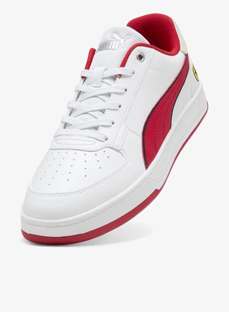 Puma PUMA White-Rosso Corsa Scuderia Ferrari Caven 2.0 Sneakers Unisex for Men | Best Price UAE
